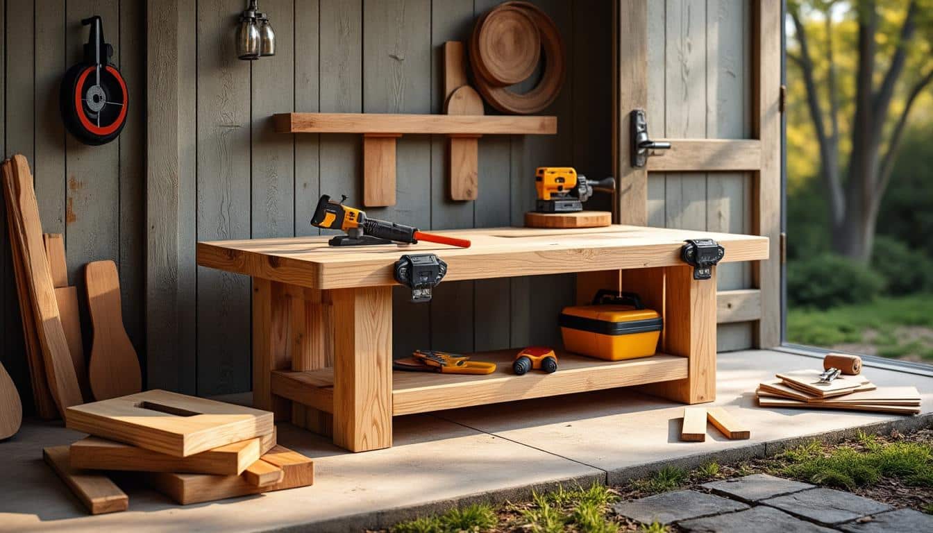 d&eacute;couvrez comment cr&eacute;er un &eacute;tabli mobile pratique en utilisant des chutes de bois. suivez notre guide &eacute;tape par &eacute;tape pour optimiser vos ressources et r&eacute;aliser un outil fonctionnel et esth&eacute;tique, id&eacute;al pour tous vos projets de bricolage.