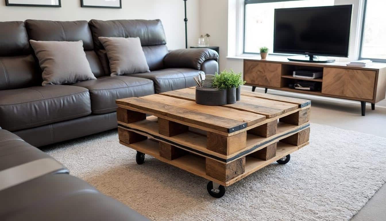 d&eacute;couvrez comment construire une table basse unique et &eacute;cologique en utilisant des mat&eacute;riaux de r&eacute;cup&eacute;ration. suivez notre guide &eacute;tape par &eacute;tape pour cr&eacute;er un meuble tendance tout en pr&eacute;servant l'environnement. id&eacute;al pour les amateurs de diy et de d&eacute;co durable!