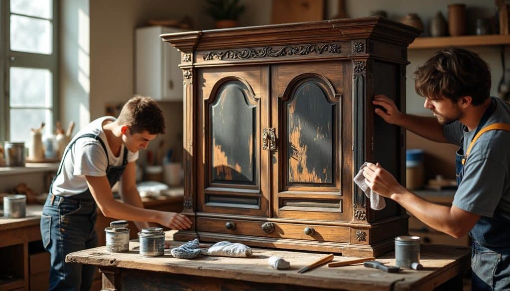 découvrez comment rénover un meuble ancien sans ponçage grâce à des techniques rapides et efficaces. conseils et astuces pour transformer votre mobilier sans effort !