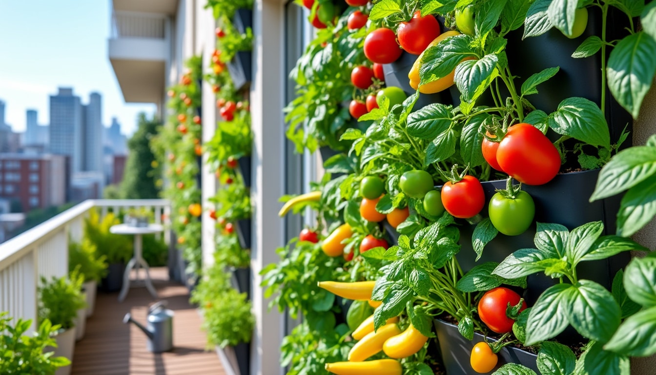 d&eacute;couvrez comment concevoir un potager vertical pour optimiser l&rsquo;espace, cultiver vos l&eacute;gumes et aromates chez vous, m&ecirc;me dans un petit jardin ou sur un balcon. conseils pratiques et astuces faciles &agrave; suivre !