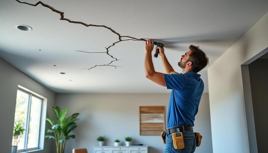 découvrez comment rénover un plafond fissuré facilement, sans avoir à tout démonter. nos conseils pratiques pour une réparation rapide, efficace et durable de votre plafond.